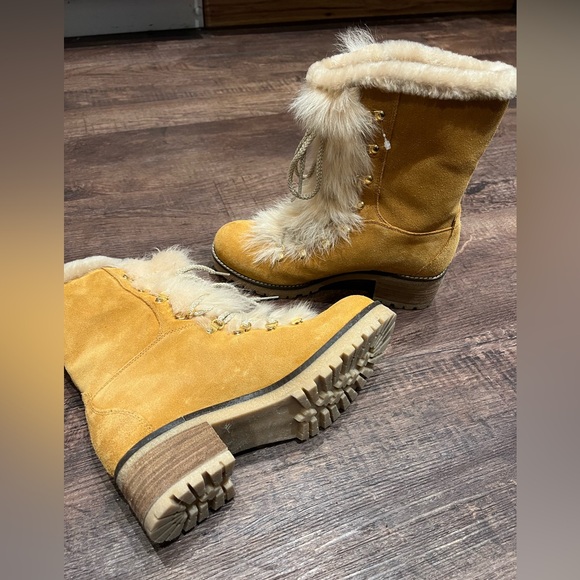 Montelliana Boots - Stella suede and shearling boot - Picture 4 of 6